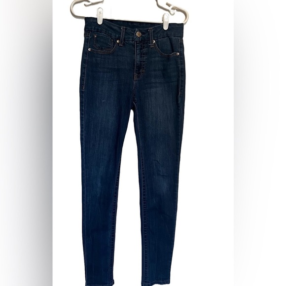 Seven7 Skinny Blue Jeans - Womens Size 6 - medium wash - Picture 3 of 11